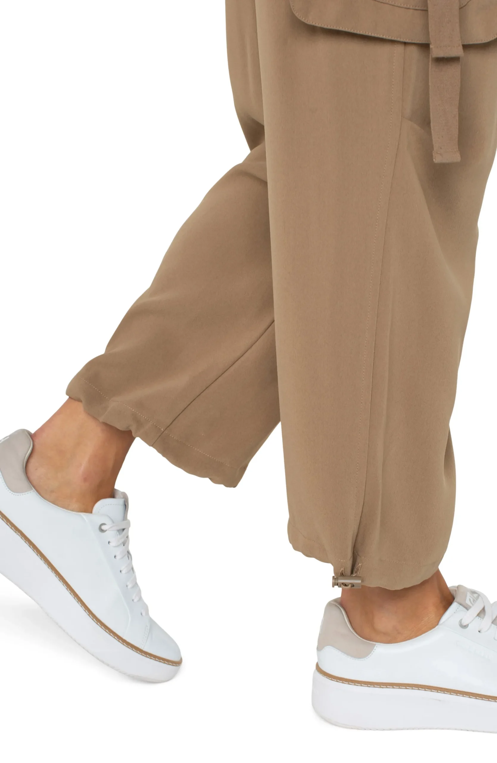 Pants|Utility Pants-Liverpool Los Angeles PULL-ON PARACHUTE CARGO PANTS Palosanto