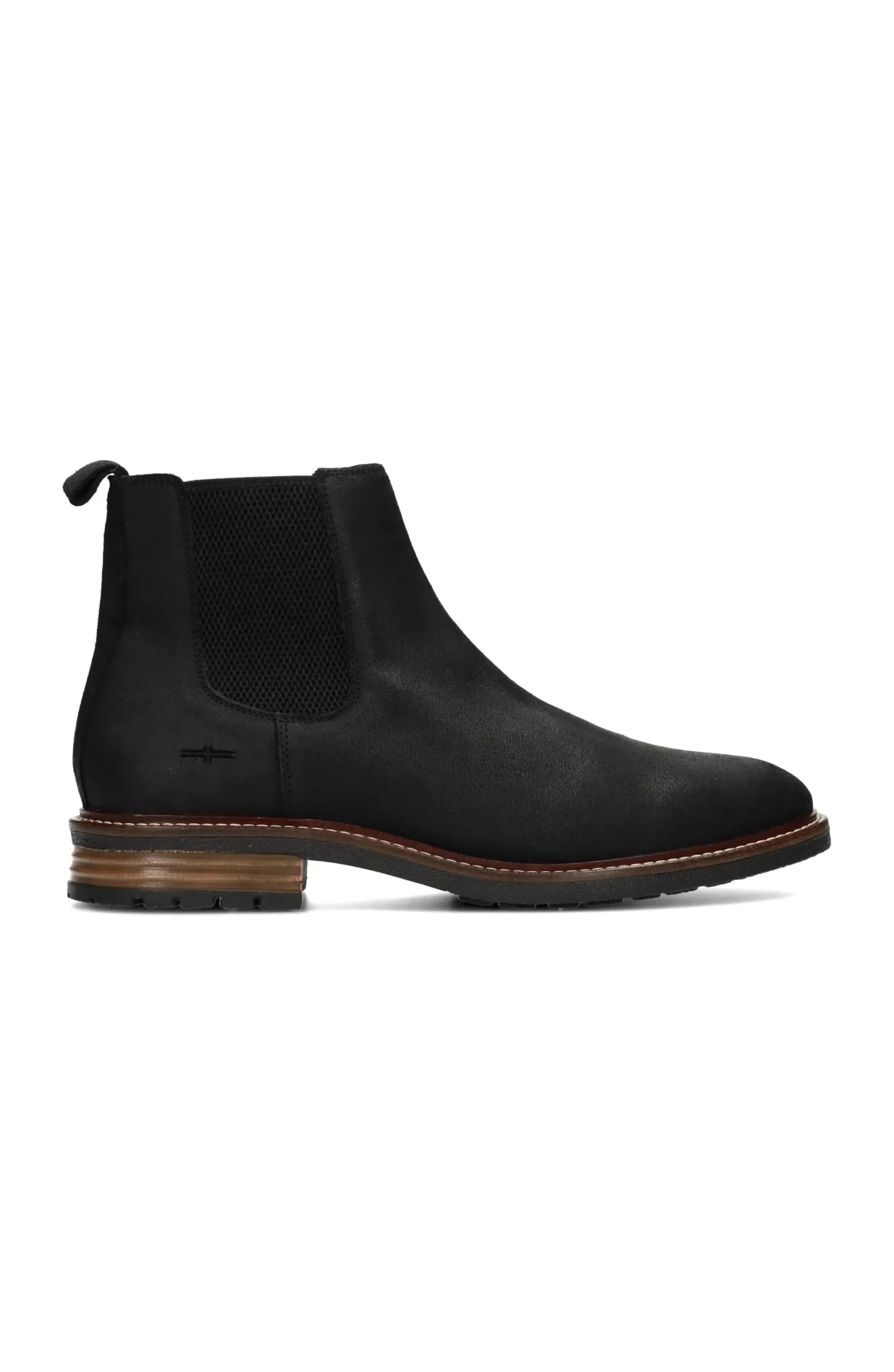 Boots-Liverpool Los Angeles RAIL SUEDE LEATHER BOOT Blackoilsuede