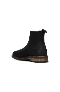 Boots-Liverpool Los Angeles RAIL SUEDE LEATHER BOOT Blackoilsuede