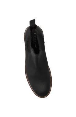 Boots-Liverpool Los Angeles RAIL SUEDE LEATHER BOOT Blackoilsuede