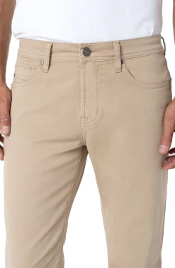 Colored Twills|Relaxed Straight-Liverpool Los Angeles REGENT RELAXED STRAIGHT PEACHED COLORED TWILL Khaki