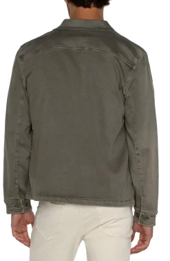 Jackets & Blazers-Liverpool Los Angeles SHIRT JACKET Pewtergreen