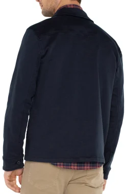 Jackets & Blazers-Liverpool Los Angeles SHIRT JACKET Navy