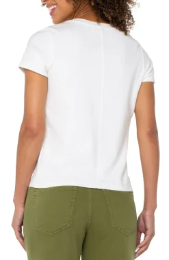 Tees-Liverpool Los Angeles SHORT SLEEVE CREW NECK TEE White