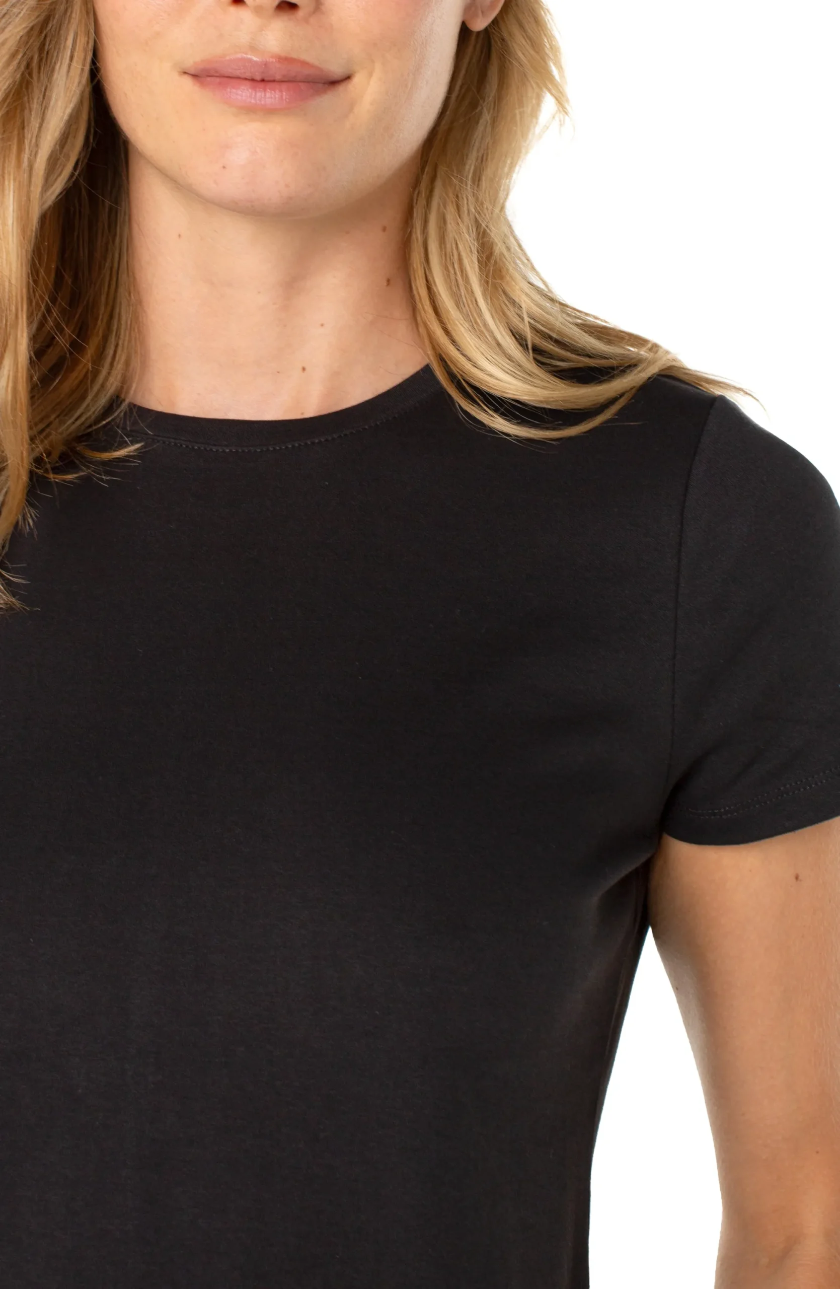 Tees-Liverpool Los Angeles SHORT SLEEVE CREW NECK TEE Black