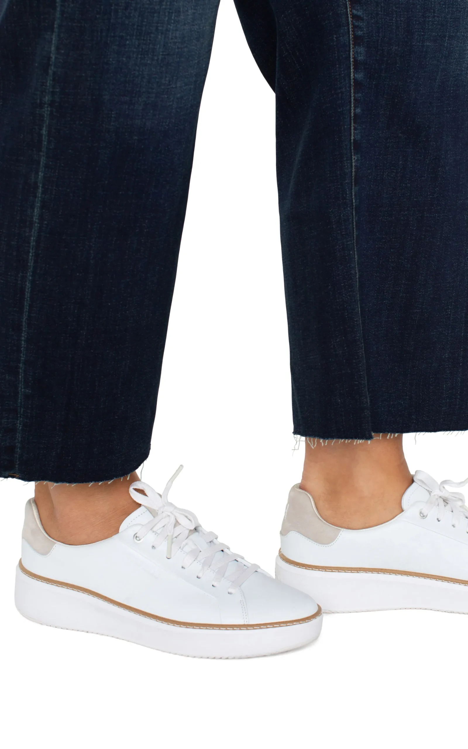 Jeans-Liverpool Los Angeles STRIDE HI-RISE CROP WITH WIDE CUT HEM Eastmoor