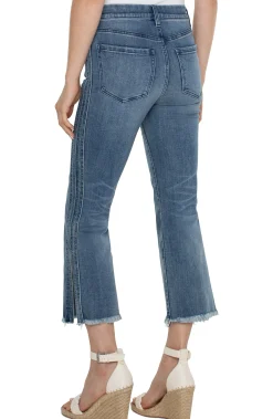 Jeans|Crops-Liverpool Los Angeles THE GIA GLIDER® CROP ECO FLARE Cherrycreek