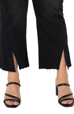 Jeans-Liverpool Los Angeles THE GIA GLIDER® CROP FLARE TWISTED SEAM Lostcreek