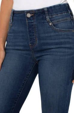 Jeans|Crops-Liverpool Los Angeles THE GIA GLIDER® CROP FLARE Bonelli