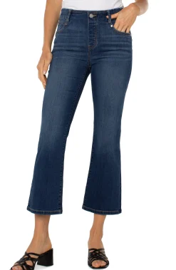 Jeans|Crops-Liverpool Los Angeles THE GIA GLIDER® CROP FLARE Bonelli