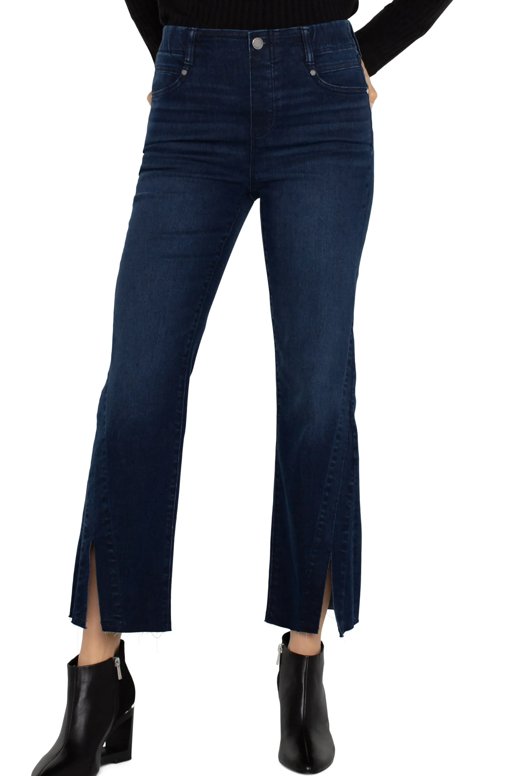 Jeans|Bootcut & Flares-Liverpool Los Angeles THE GIA GLIDER® CROP FLARE TWISTED SEAM - ECO Banning