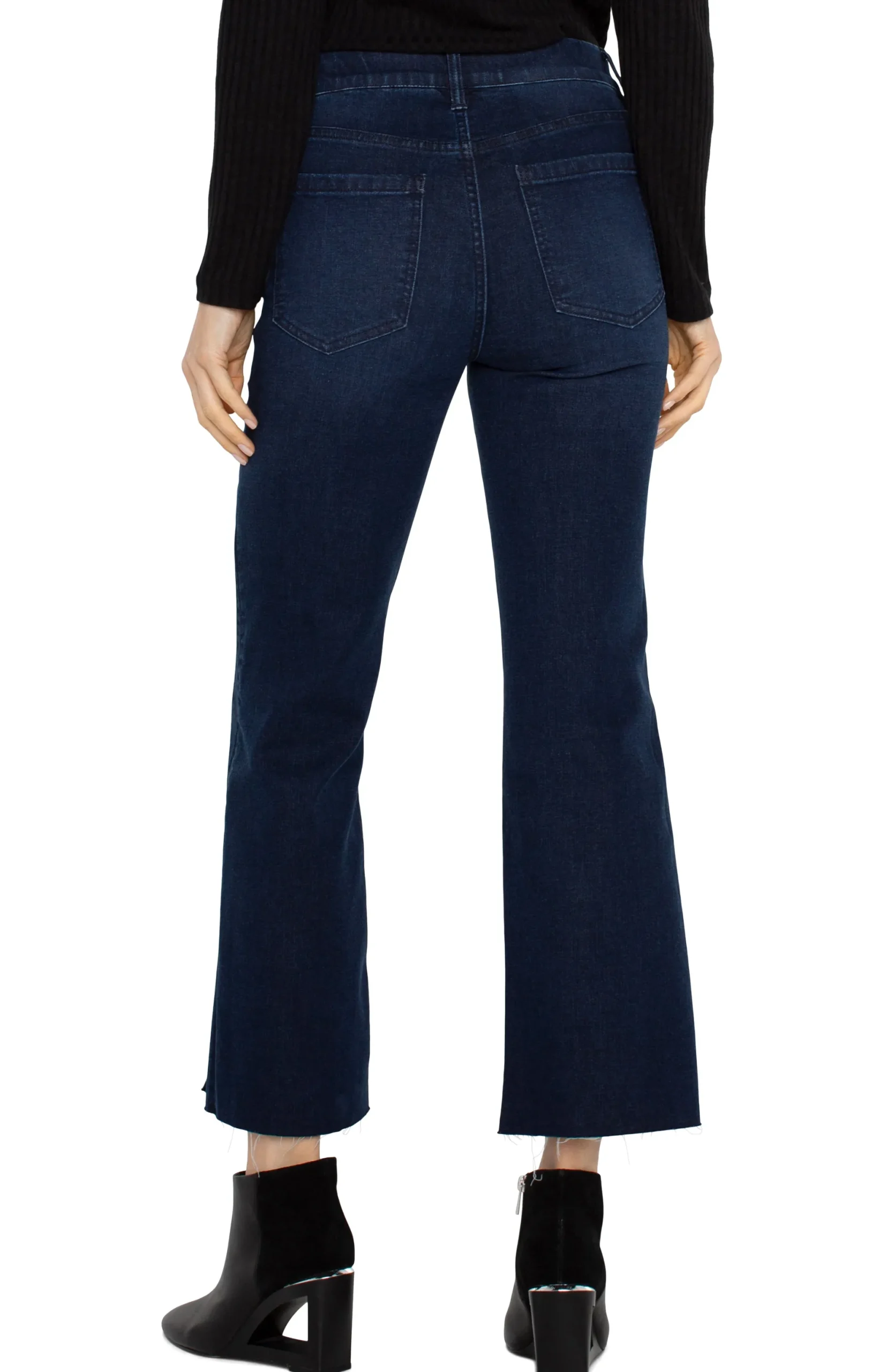 Jeans|Bootcut & Flares-Liverpool Los Angeles THE GIA GLIDER® CROP FLARE TWISTED SEAM - ECO Banning