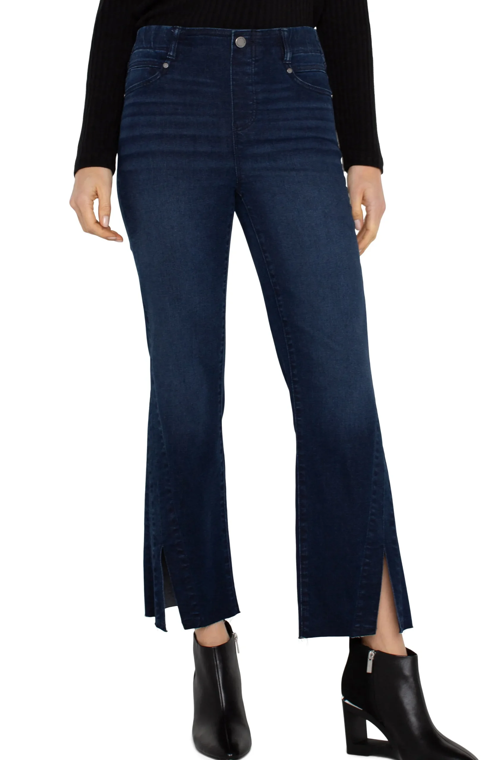 Jeans|Bootcut & Flares-Liverpool Los Angeles THE GIA GLIDER® CROP FLARE TWISTED SEAM - ECO Banning