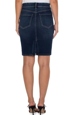 Skirts|Skirts-Liverpool Los Angeles THE GIA GLIDER® FOREVER FIT PENCIL SKIRT Sanmarcos