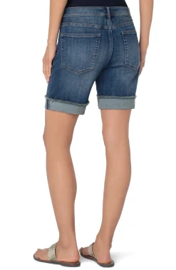 Shorts|Shorts-Liverpool Los Angeles THE KEEPER SHORT WITH FRAY CUFF Lumis