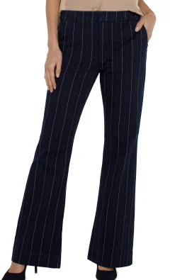 Pants|Bootcut & Flares-Liverpool Los Angeles TROUSER FLARE Lapisindigostripe