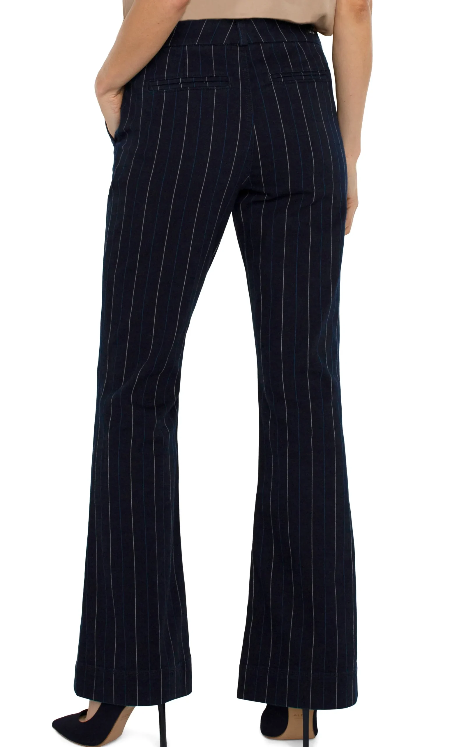 Pants|Bootcut & Flares-Liverpool Los Angeles TROUSER FLARE Lapisindigostripe