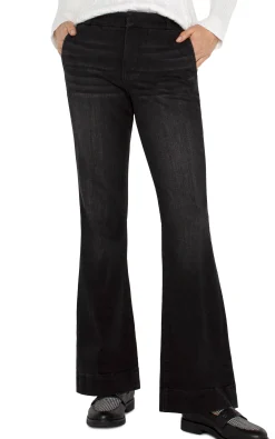 Trousers-Liverpool Los Angeles TROUSER FLARE Lostcreek