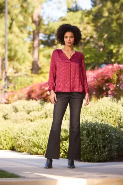 Trousers-Liverpool Los Angeles TROUSER FLARE Lostcreek