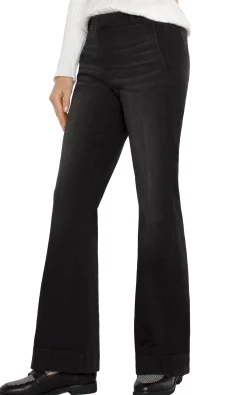 Trousers-Liverpool Los Angeles TROUSER FLARE Lostcreek