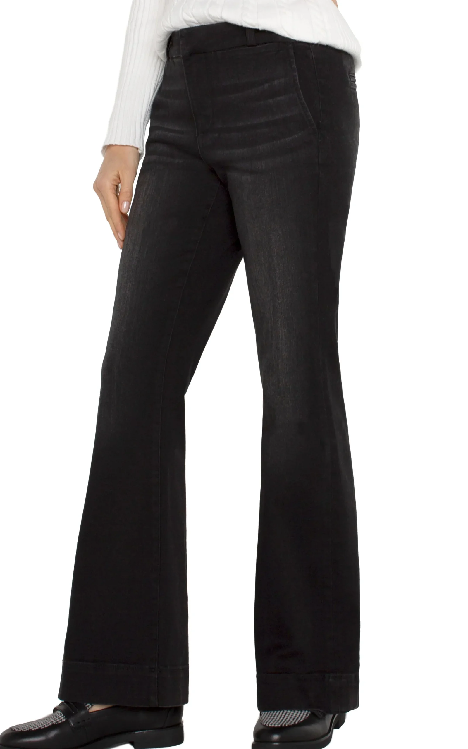 Trousers-Liverpool Los Angeles TROUSER FLARE Lostcreek