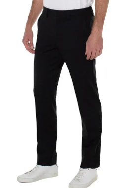 Pants-Liverpool Los Angeles TROUSER STRAIGHT Black