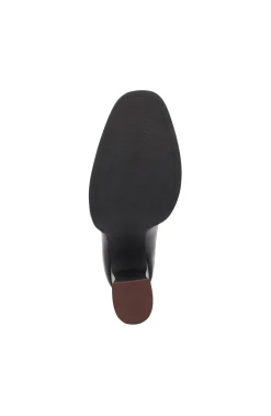Heels|Loafers-Liverpool Los Angeles WESTLAKE LOAFER WITH MID STACK HEEL Black